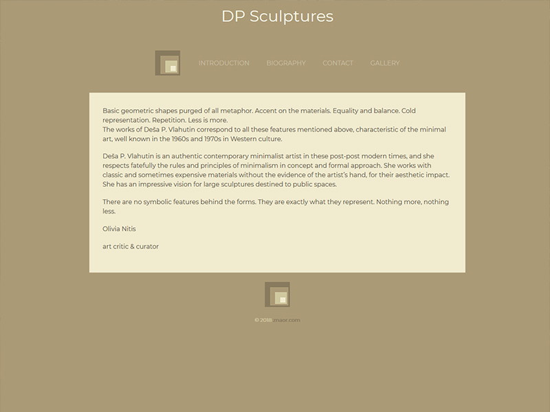 DP Sculptures - Artist